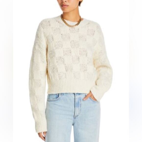 Anine Bing Sweaters - Anine Bing Women's Bennett Sweater - Ivory Coast - Medium - New with tags